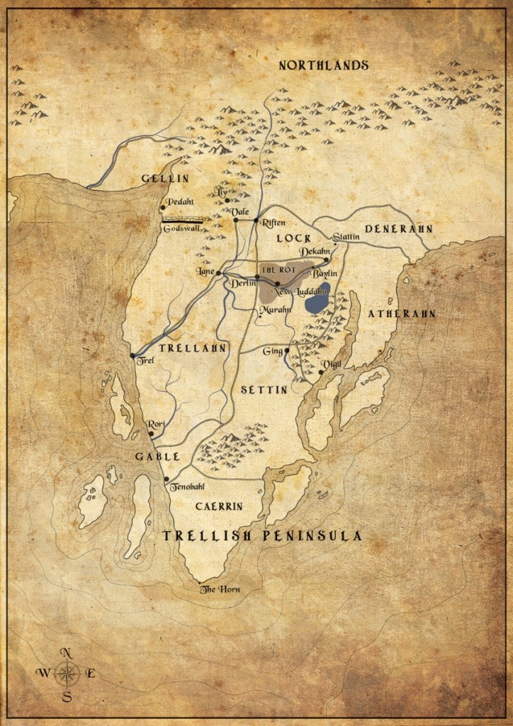 Trellish Peninsula Map